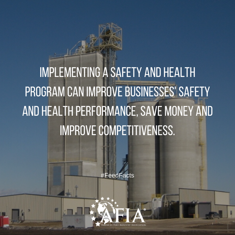 FeedFolks's tweet photo. Successful safety and health programs can proactively identify and manage workplace hazards before they cause injury or illness, while improving business efficiency. #GrainSafetyWeek #FeedFacts #FeedFactFriday https://t.co/JdAwFttbzl