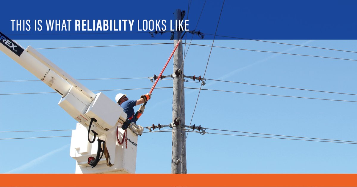 RRutilities's tweet photo. Tomorrow is #LineworkersAppreciationDay! On April 18, say thank you to lineworkers who work with electricity. Lineworkers put themselves in danger by risking falls, electric shocks, burns, and other injuries while on the job every day. #PublicPower https://t.co/xaYISMTtWn