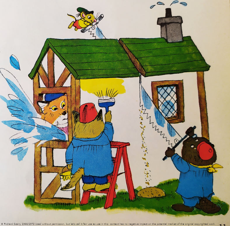 ReimaKarhila's tweet photo. Artist's impression of @Pop2Talk developers putting finishing touches on our #LanguageLearning game to make it ready for public testing. Except we can't work in the same space, which is reason #1 why timetables stretch. Stay safe, stay sane, test our game next week (hopefully)! https://t.co/Bhz8O7Oa4D