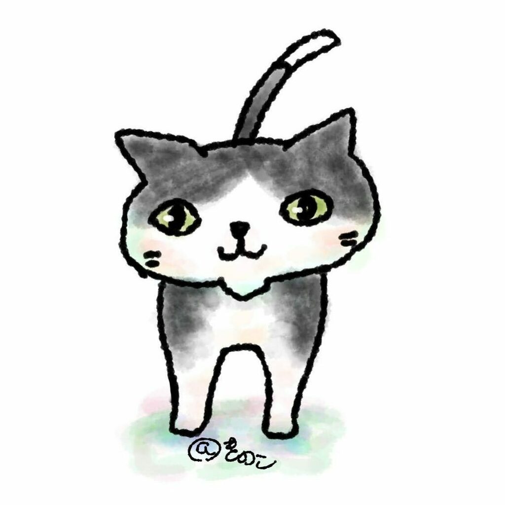 きのこ 普通にいるだけでもかわいいよね ねこ Lineスタンプ Illust Cat イラスト 猫 ねこ ネコ 猫イラスト ねこいらすと ネコイラスト 絵本風イラスト ゆる絵 ゆるいイラスト