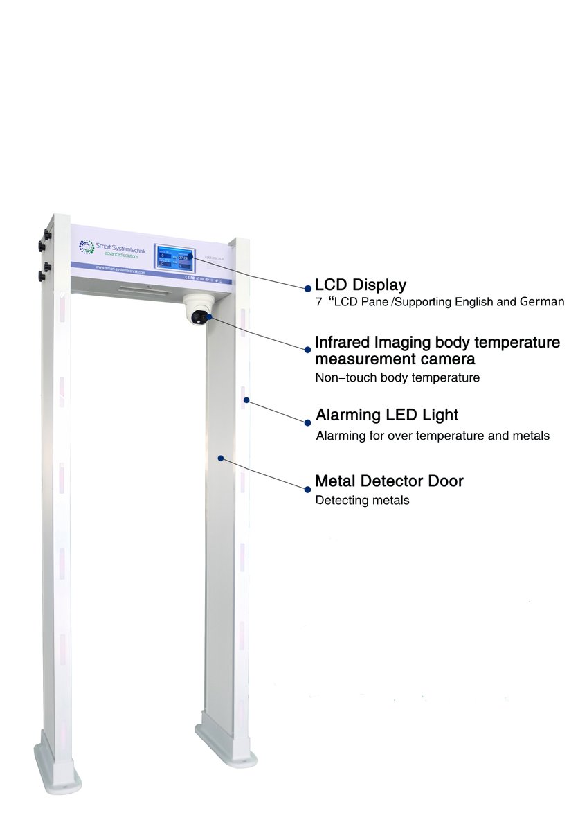We have a brand new #Covid19 safety solution which is immediately available to the UK &amp; Irish market. The gate uses infrared measurement technology as an indicator to illness. Highly important were rapid testing is not available. Get in touch for more info! 
#safety #coronavirus