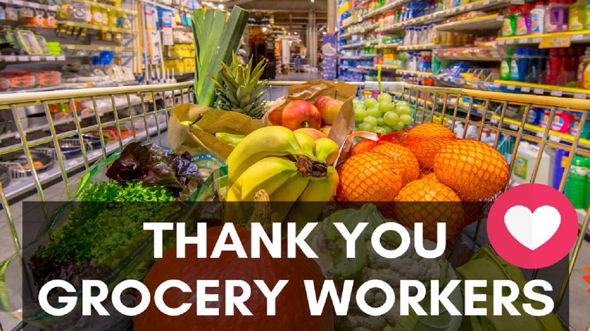 Good morning! Happy Friday! This week’s Friday Shoutouts are dedicated to all the amazing grocery store workers who are continuing to stock the shelves with items Tennesseans need as they practice good physical distancing at home. Thank you! We appreciate each one of you!