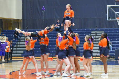 HopeAthletics's tweet photo. HOOP and HOLLER! HOPEYS begin in 3 days! Join @HopeCollege Athletics in celebrating student-athletes April 20-24 on Hope Athletics YouTube Channel, Instagram, and Facebook! @Hope_Basketball @HopeCollegeWBB @HopeCheer_ 🏀⛹🏼‍♀️⛹🏽🤸🏻‍♂️#BeStrongBeTrue #D3Week #keepingHOPE https://t.co/BDRWj8JDHv
