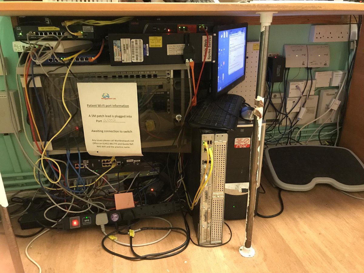 data_path's tweet image. Our engineers have been carrying out some crucial cabinet swap works for the NHS in Somerset. Working weekends to limit social contact, means the GP practices can rely on safer IT infrastructure allowing them to carry on delivering primary care to the community without disruption
