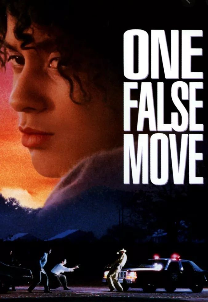 One False Move (1992) - A small town police chief awaits the arrival of a gang of killers. Featuring Cynda Williams and Michael Beach. Directed by Carl Franklin. #OneFalseMove #MichaelBeach #CyndaWilliams #CarlFranklin #CultClassic #ConsiderItBlacklit