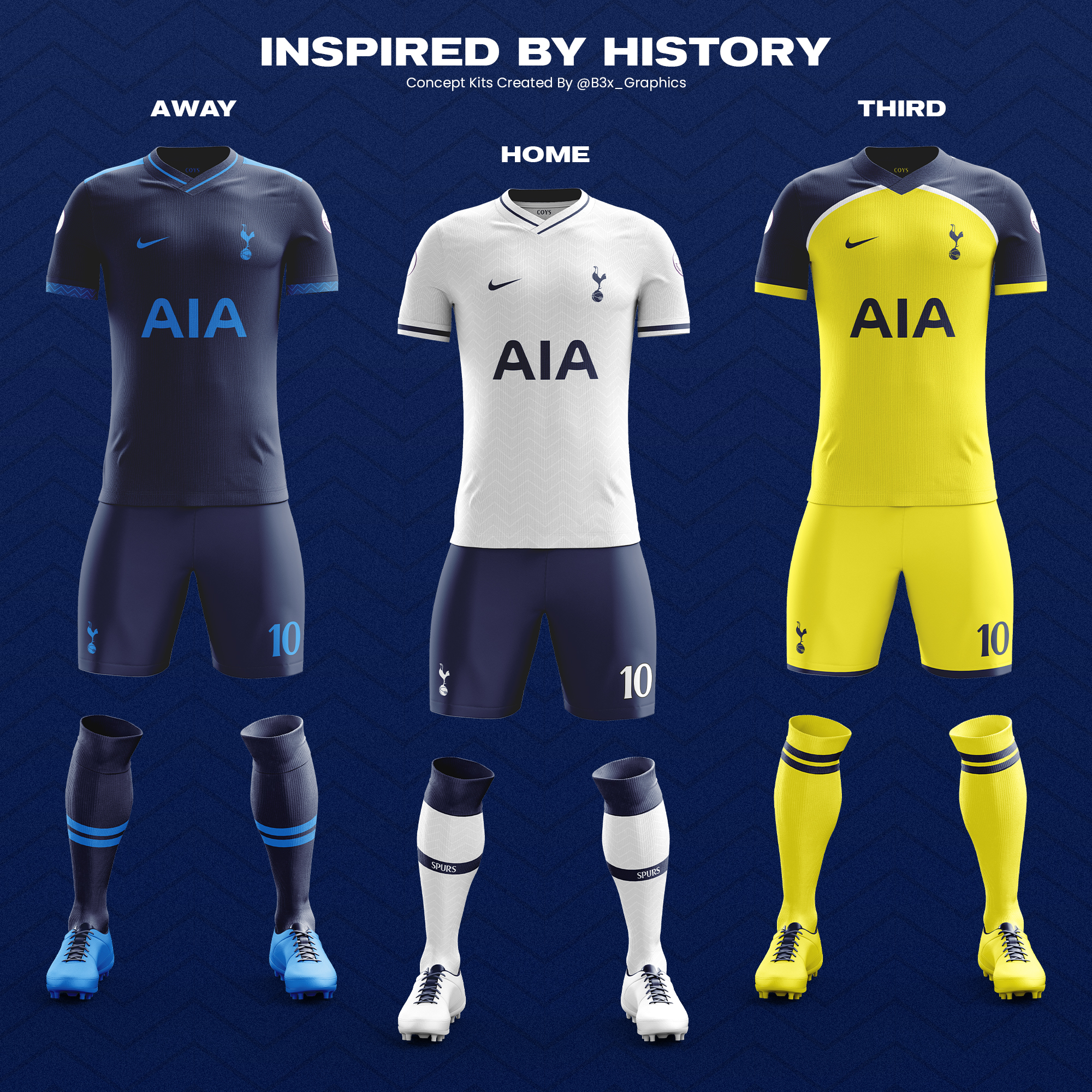 tottenham kits over the years