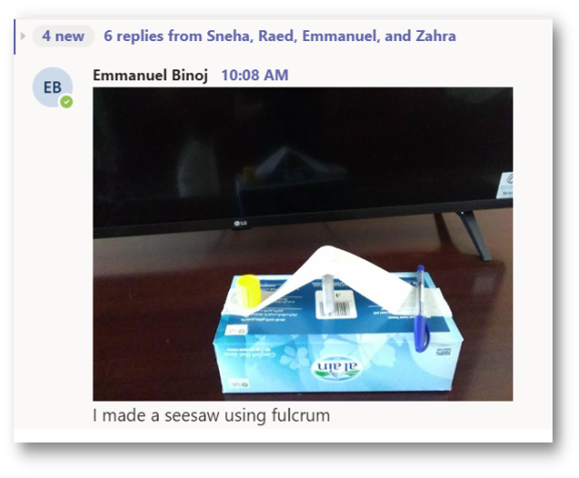 Even COVID19 cannot stop our students and teachers from innovating as they stay at home, build and design their own simple machines with the resources available. So very proud of you! @TKGStweet #gemscomingtogether