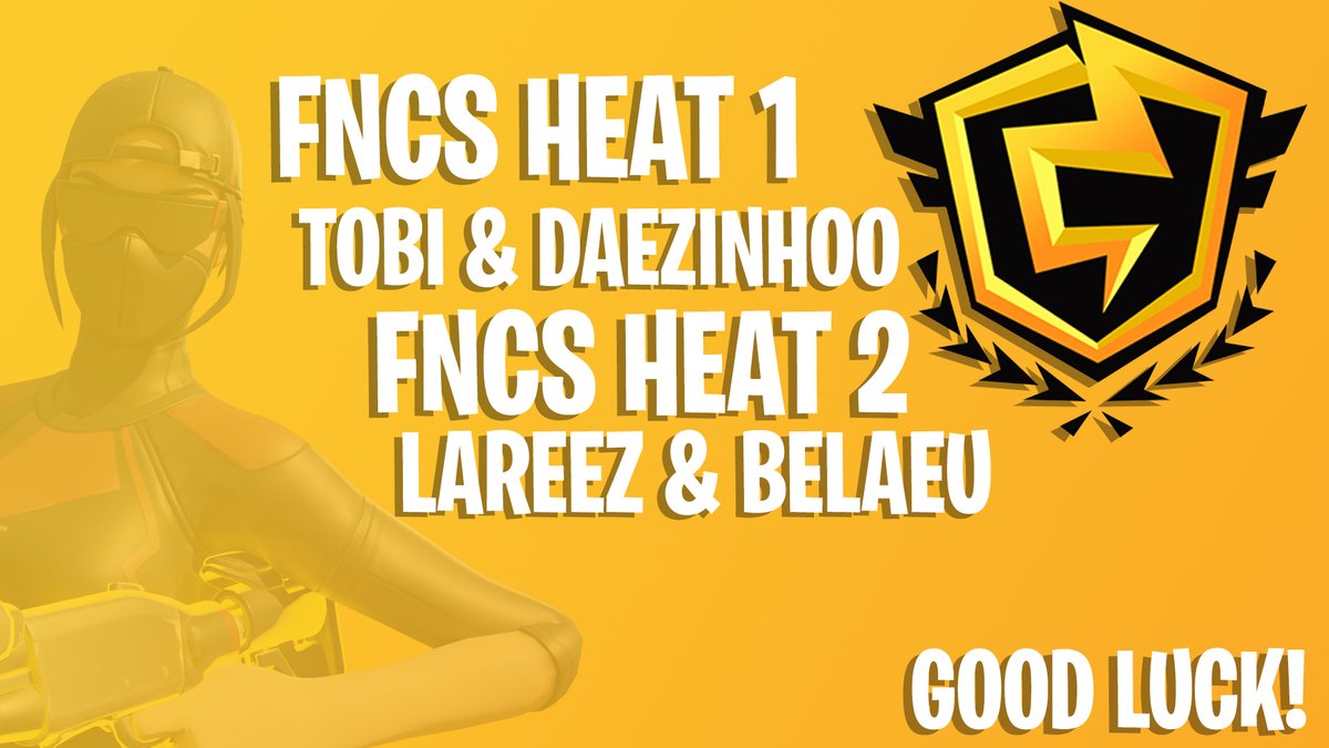 Keep an eye out for @Tobifn_ &amp; <a href="/DaeZinhoo/">DaeZinhoo</a> in heat 1 starting in 10 minutes. 
<a href="/LareezFN/">Lareez</a> &amp; @bestlassieu competing in heat 2 starting 8:00 p.m Finnish time.