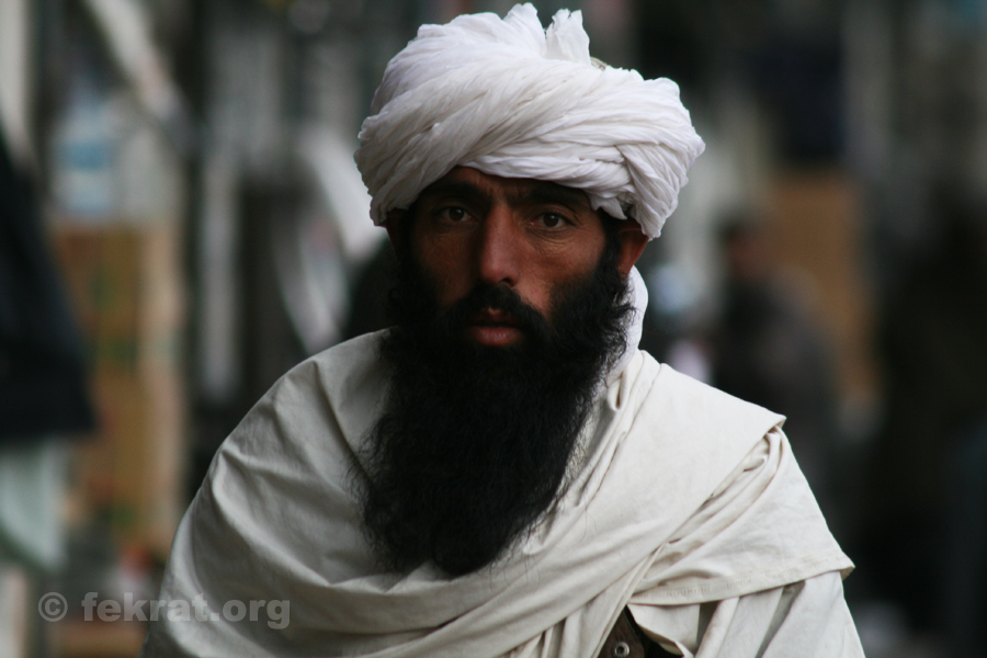 People of Herat: A bearded man.Unknown photographer.
