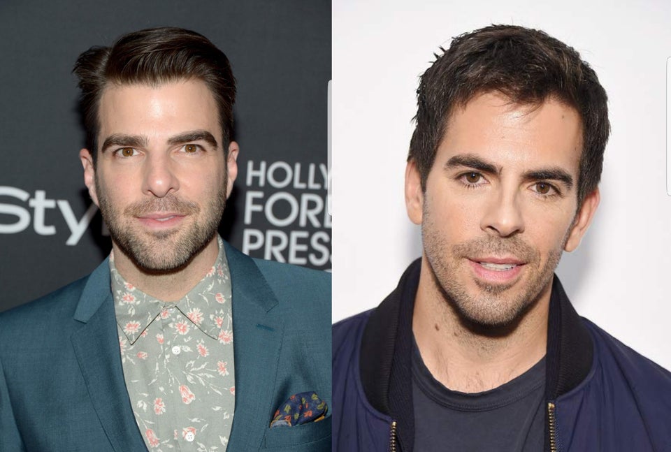 amctv_es's tweet photo. Hoy cumple años Eli Roth (#AMCVisionaries y la historia del terror) y nos preguntamos... ¿son él y Zachary Quinto la misma persona? 🤔 https://t.co/Xy3yFPVJpo