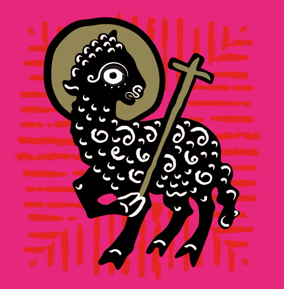 A good lamb #lamb #illustration #art #illustrator #design #bold #print