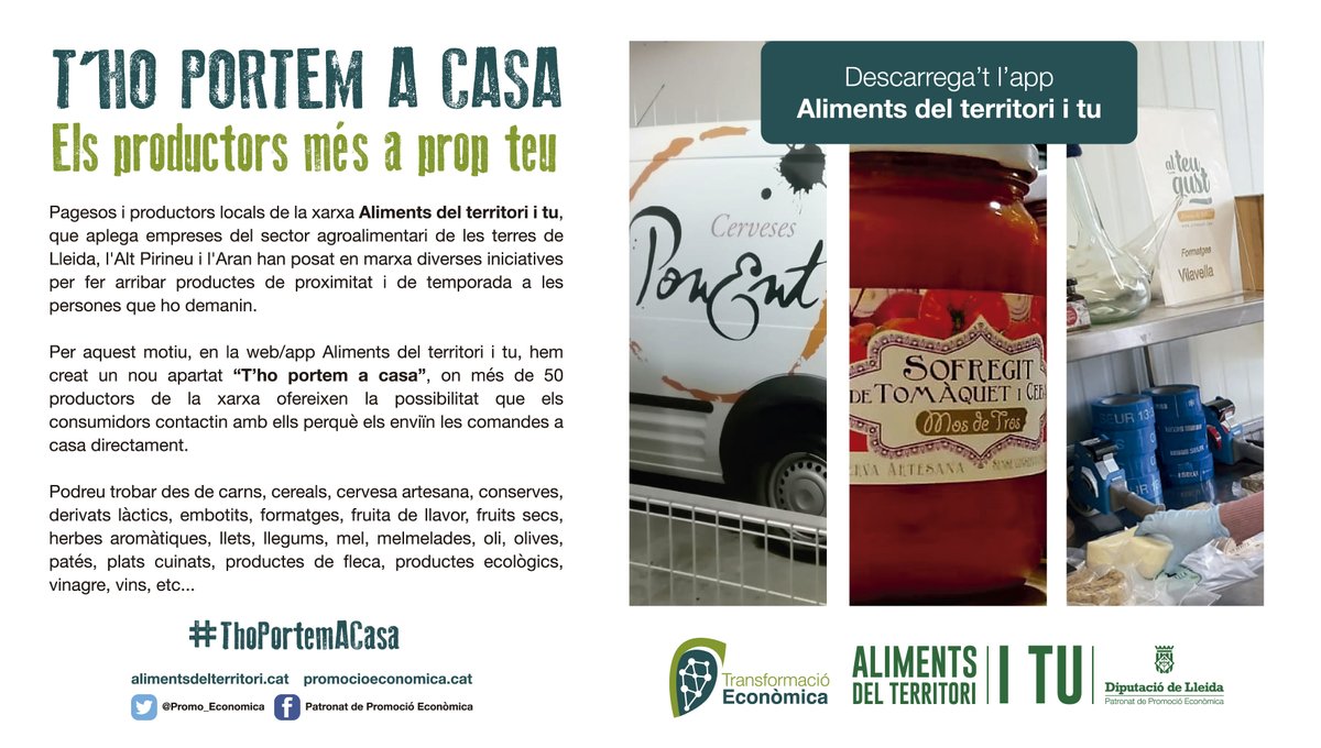 Patronat de Promoció Econòmica Diputació de Lleida tweet media