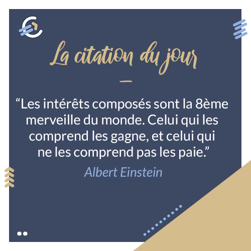 Le Site De L Epargne Twitterissa Petite Citation Du Jour D Albert Einstein Prix Nobel De Physique Les Interets Composes Sont La 8eme Merveille Du Monde Celui Qui Les Comprend Les Gagne Et Le Site De L Epargne Twitterissa Petite Citation Du Jour D Albert Einstein Prix Nobel De Physique Les Interets Composes Sont La 8eme Merveille Du Monde Celui Qui Les Comprend Les Gagne Et