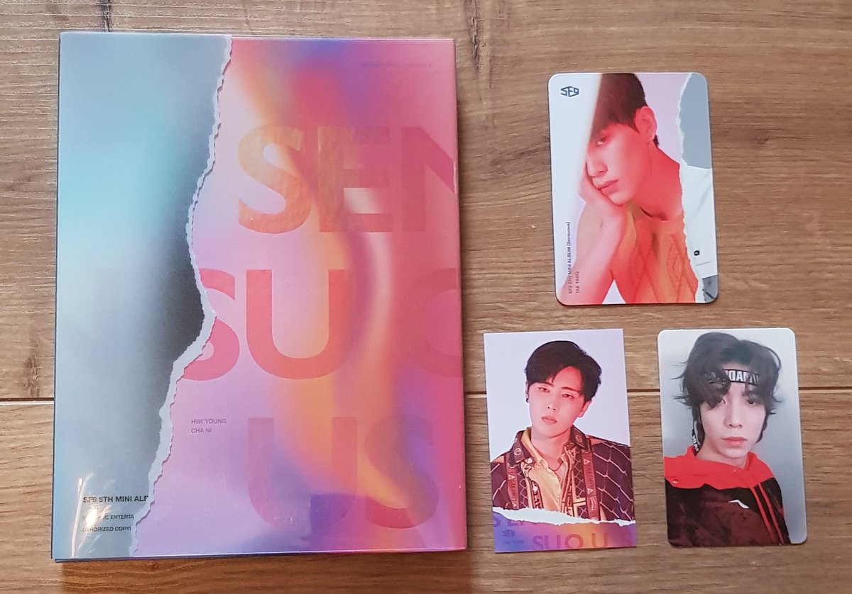 SF9 - SensuousPhotocards : Hwiyoung, Jaeyoon & TaeyangFavorite Song : Different