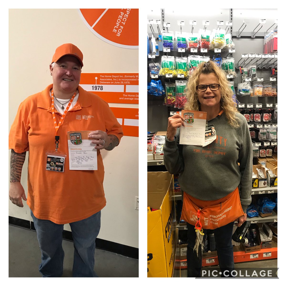JamesD3019's tweet photo. Recognizing two outstanding MET associates with Homer Awards from our District Manager! Thank you for everything you do everyday for the store! #3019rocks ⁦@SchererPhillip⁩ ⁦@ShowMeShawnD196⁩ ⁦@Melissa_DHRM196⁩ ⁦@CampSweenScott⁩ https://t.co/vcyMQAED0N