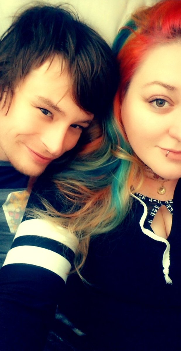 LyssTheBard's tweet photo. I love this asshole. He may be a jerk, but he's mine. 
Also, my hair is prettier😘😘 https://t.co/gi9ZJS8Hb0