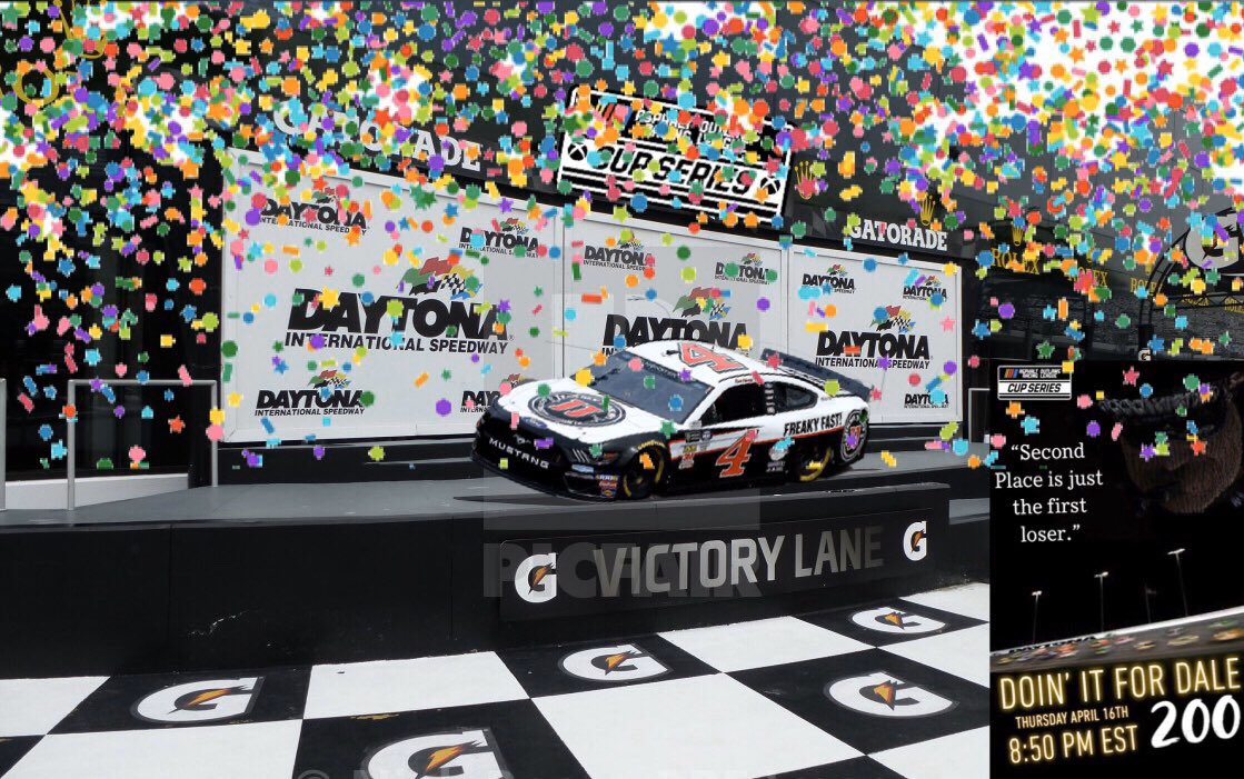 AsphaltOutlawRL's tweet photo. Congratulations to the winner of the #DoinItForDale200, @SteveMelick! Next week we head to Auto Club for the #DaysOfThunder200! #AORL #eNASCARHeat https://t.co/i36nFcaSVx