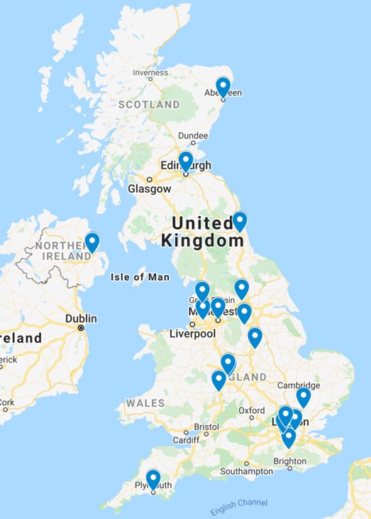Reuben_QN's tweet photo. Here are #SocialCareTesting sites available via CQC What about #Bristol? #SouthWest @VODGmembership @CareSupportWest @DHSCgovuk @PHE_uk https://t.co/2JzoBpt2H7