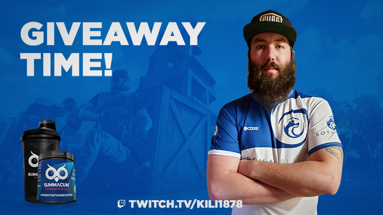 Our boy <a href="/kili1878/">Kili1878</a> is hosting a #Giveaway in his stream today!

He starts the stream at 4 PM CEST:
📺 twitch.tv/kili1878/

The prize is a <a href="/summacum_works/">SUMMACUM®</a> bundle with an energy tub and a shaker! Tune in 🔥

#stream #twitch #energybooster #giveawaystream
