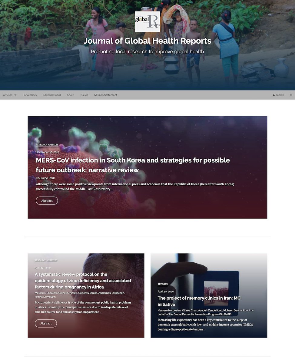 Scholastica (this account moved to Bluesky) (@scholasticahq) on Twitter photo We're excited to have the Journal of Global Health Reports (JoGHR) publishing using Scholastica’s Open Access Publishing Platform! Check out their new journal website here: joghr.scholasticahq.com/for-authors <a href="/davyadeloy/">Davies Adeloye</a> #globalhealth We're excited to have the Journal of Global Health Reports (JoGHR) publishing using Scholastica’s Open Access Publishing Platform! Check out their new journal website here: joghr.scholasticahq.com/for-authors <a href="/davyadeloy/">Davies Adeloye</a> #globalhealth