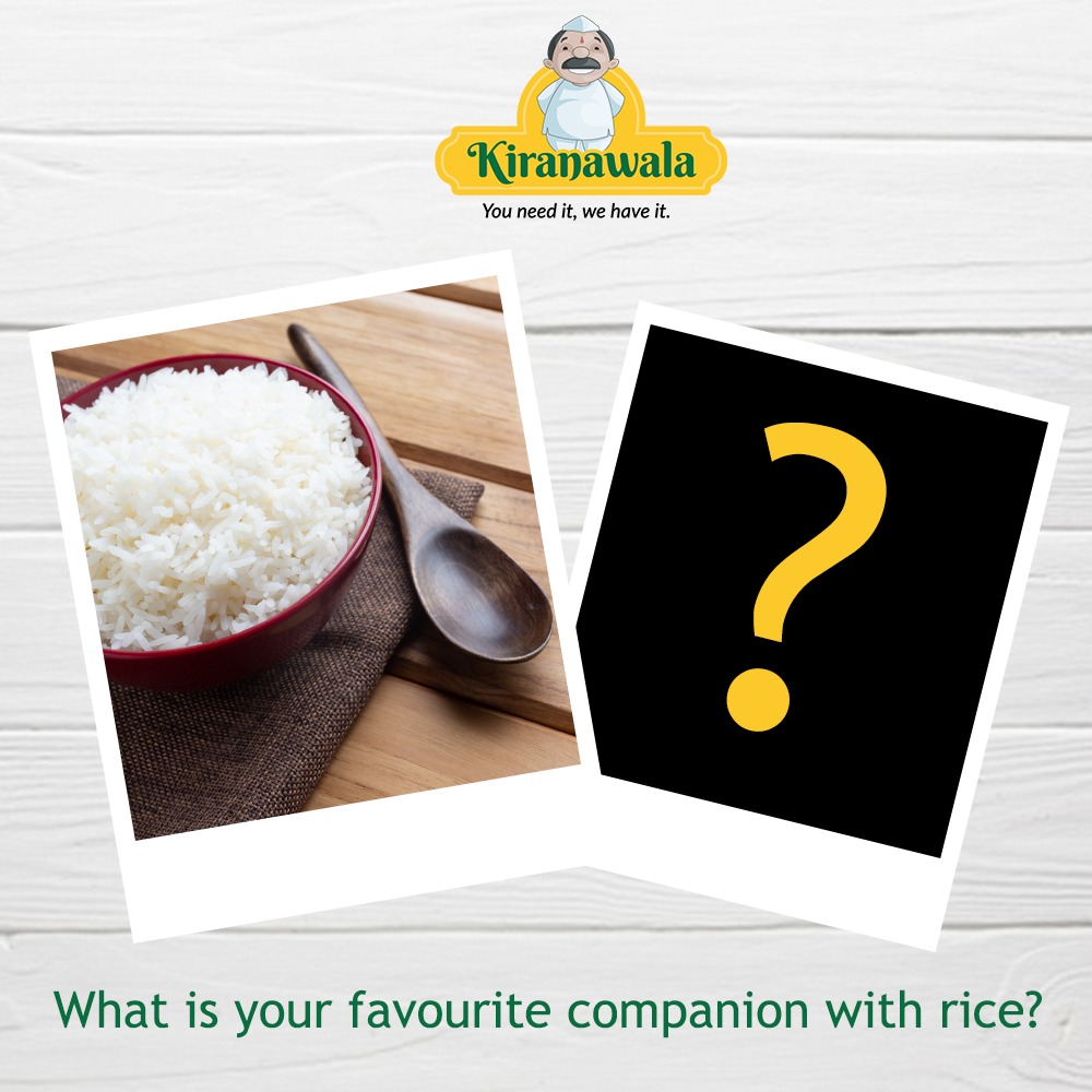Kiranawala4's tweet photo. Happy rice. Happy life😍 
Let us know what's your favourite companion with rice? 🍚
#FoodyFridays
.
.
#fridays #companion #food #loveforfood #foodie #foodiesofinstagram #foodiefriday #fridayvibes #grocery #loveforrice #rice #dal #dalrice #gotofood #comfortfood #comfort #staysafe https://t.co/hXax3pwvq0