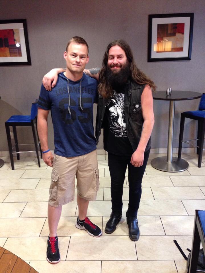 TheJJBand's tweet photo. 5 years ago I got up the morning after seeing @Strandofoaks and @JasonIsbell bring the house down in Chattanooga. I head to grab some coffee and there he was. I was like, “Timothy Showalter?” He was like, “Yep!” Such a cool ass moment. https://t.co/xScteIt61G