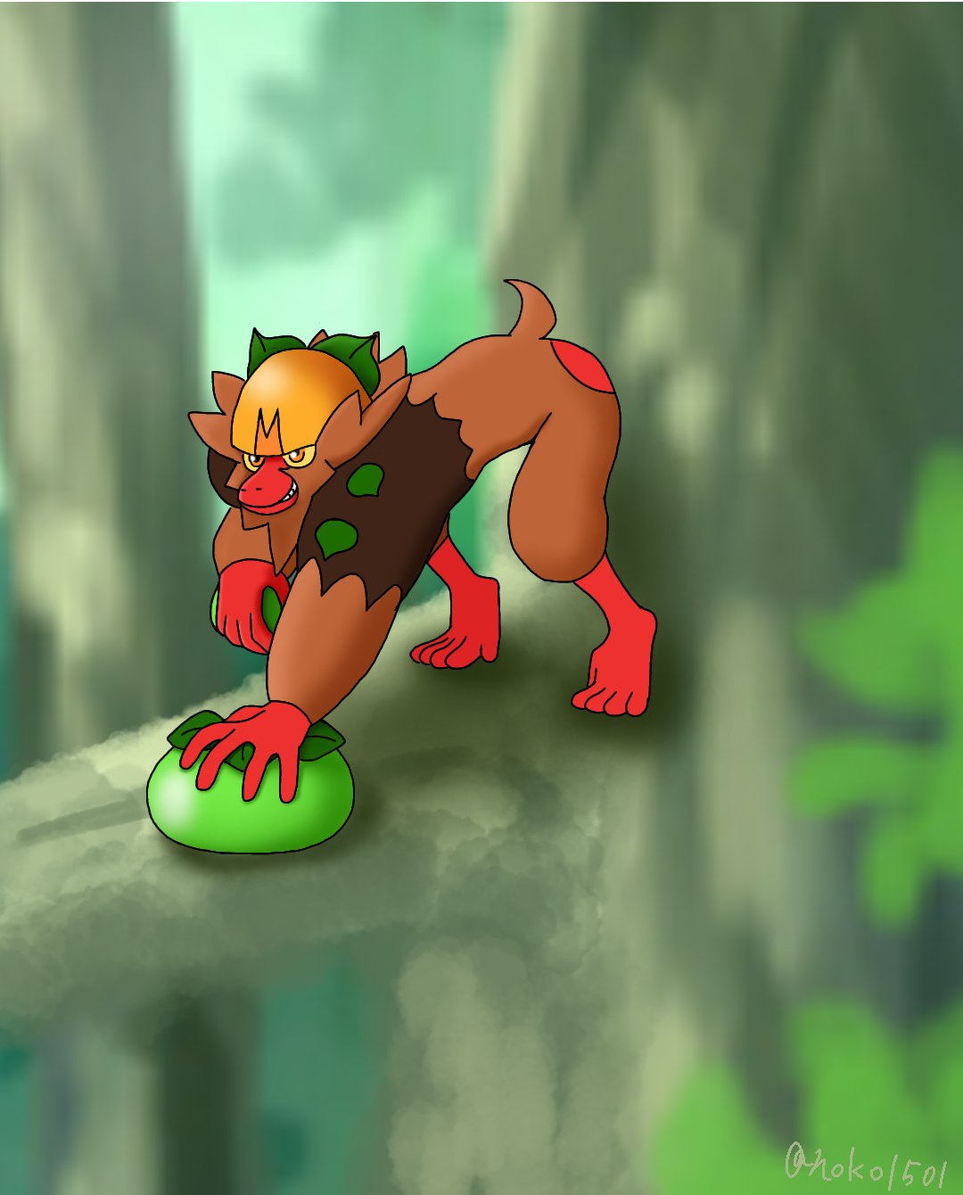 ট ইট র ナカノコ ナゲツケサル希少種 タイプ かくとう あく とあるしまで はっけん された ナゲツケサル きに のぼり うれた かじつは じぶんで たべ まだ うれてない かたいみを ほかの ポケモンに ぶつける わるい ポケモン ポケモン ポケモン希少種