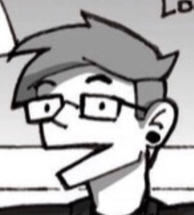 looking back on my 2019 inktobers I think these are two of the best drawings of me I've done