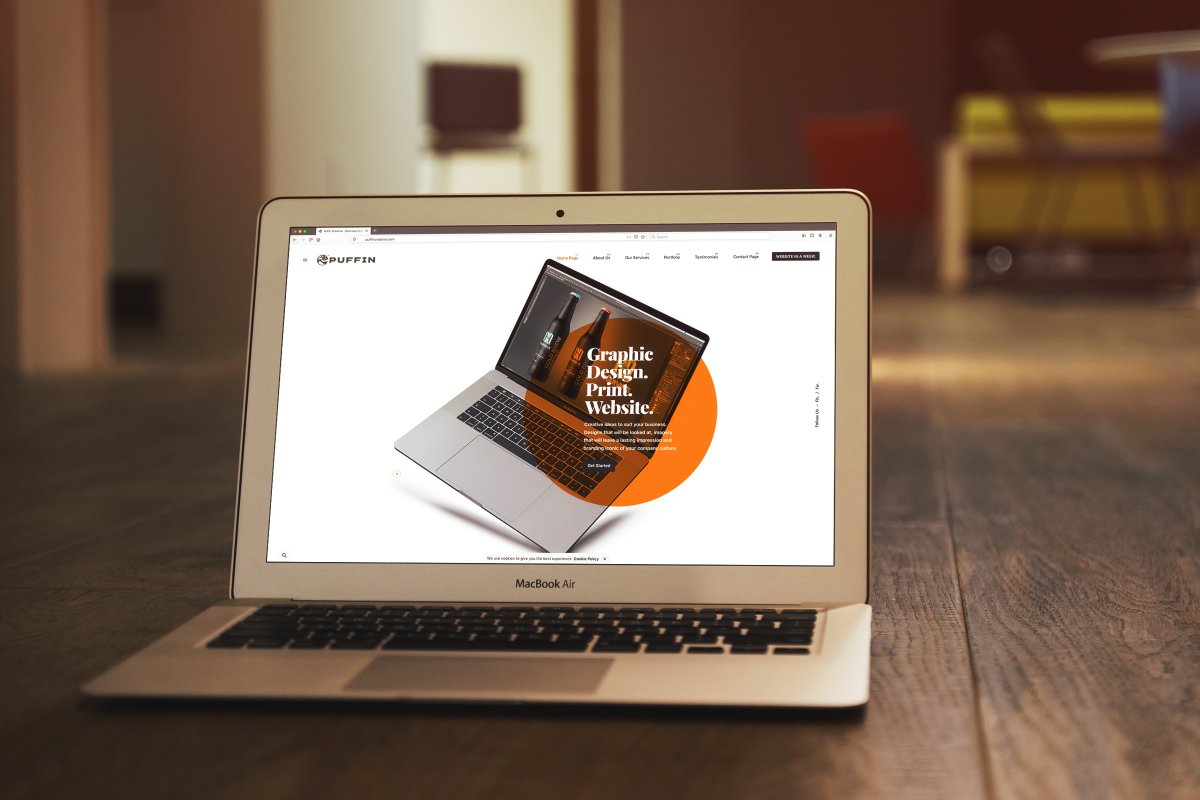 Hot on the heels of our updated logo is our new site puffincreative.com
Much improved, with up-to-date information, services, testimonials and recent projects. There is also a new product that may be useful for small businesses, an ideal project to work on during lockdown.