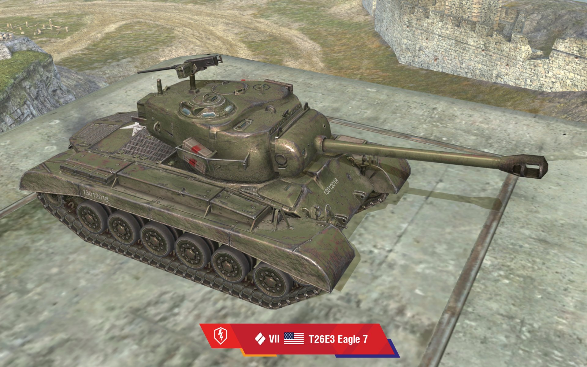 World Of Tanks Blitz New Tank Coming Soon American T26e3 Eagle 7 Medium Tank Back In 1945 This Real World M26 Pershing Prototype Participated In The Battle Of Cologne 75
