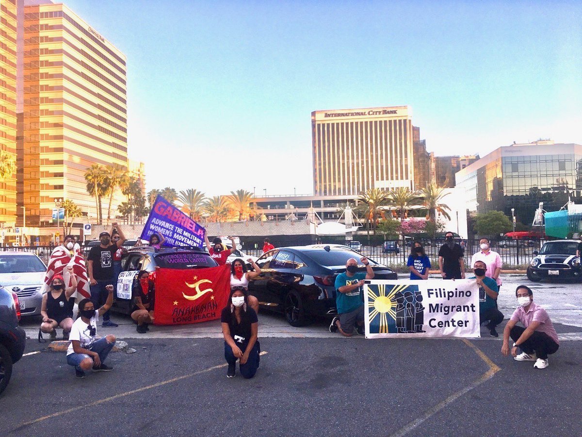anakbayanlb's tweet image. Community members in Long Beach caravanned from Northside to DT in support of workers around the world! With stops from organized tenant apartments to @longbeachmayor ‘s own home, we showed the city of Long Beach that it’s the working class community that truly holds it together!
