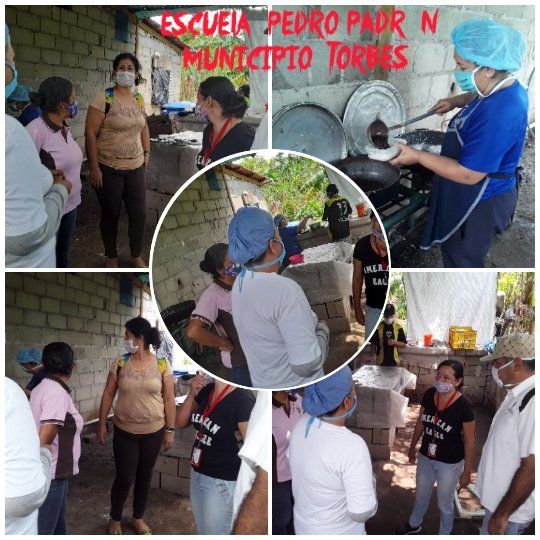 Visita a la esc Pedro padrón