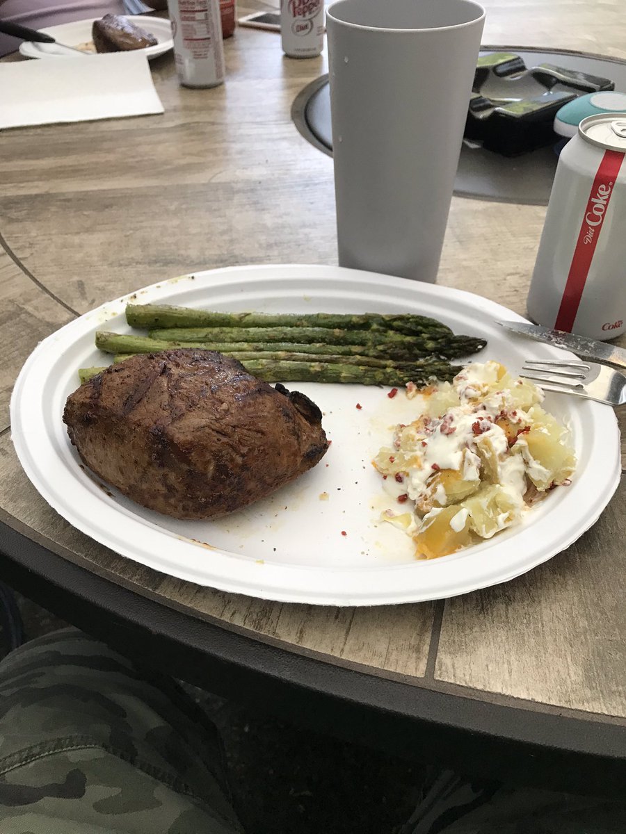 A little late but a great supper!