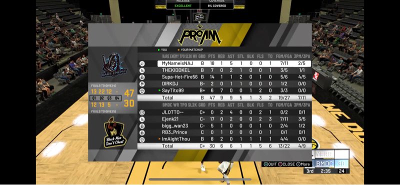 GG’s to @bmdcgaming as we advance to the @sl2kproam finals