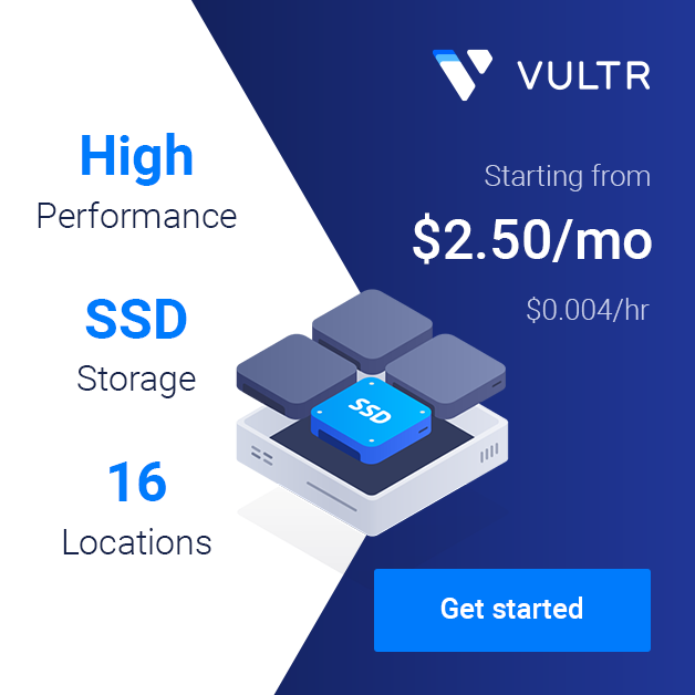 Tired of shared hosting? you are not alone! Grab a high performance server and get $100 in free credit. Here you go:
vultr.com/?ref=8543723-6G #forum #EnvatoMarket #phpbb #WordPress