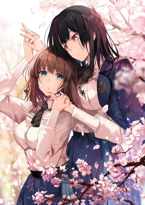 本日から台湾「d/art taipei」にて開催される「pixiv ORIGINAL PROJECT 百合展」にて前回受賞したイラスト展示させていただいております。台湾の方よろしくね!!https://t.co/x5P1f4T9Ev 