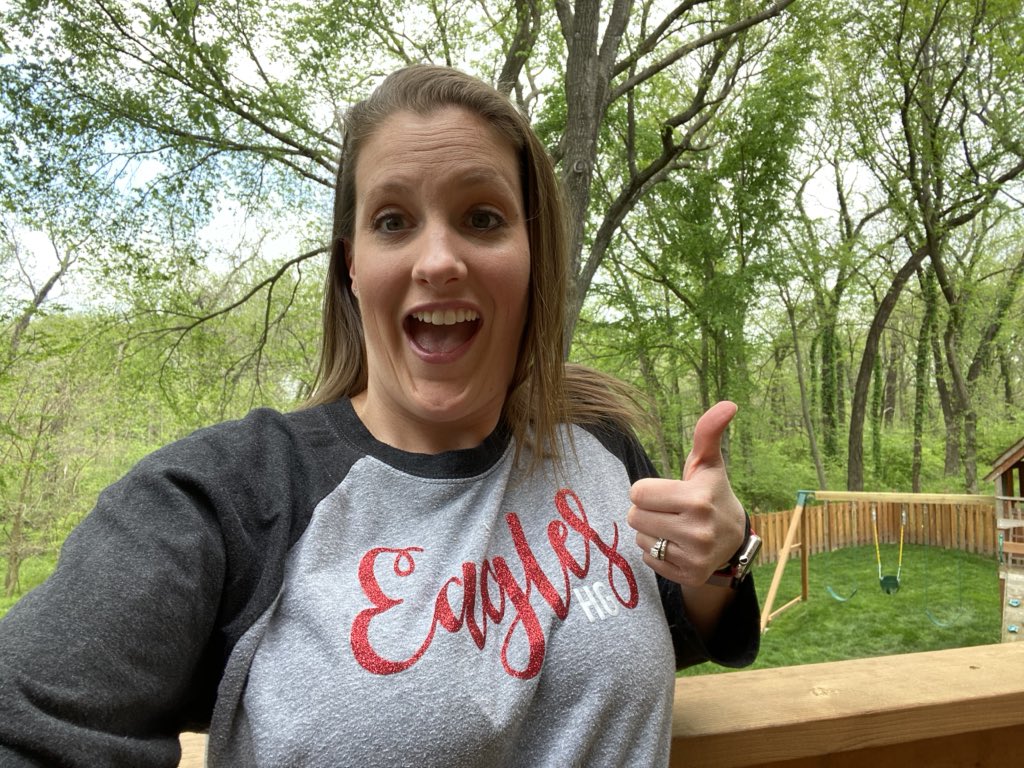 Oh hey Twitter! Been a little while since I checked you regularly 😂. Today is the start of May, and the beginning of getting back to good habits! Let’s start with my #HGSpiritWeek attire! Love you Eagles! Miss my <a href="/HockerGroveMS/">Hocker Grove MS</a> staff and students!