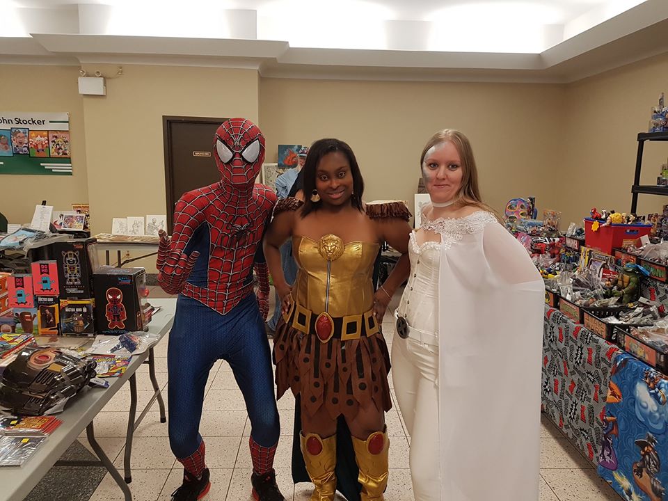 JessicaAyla's tweet photo. Who else remembers the 2019 debut of Emma Frost and the 2nd test run of #NubiaTheAmazon at Kingston Comic Con? #NubiaWonderWoman #EmmaFrost #SpideyX #KingstonSpiderman #proheros #kingstoncomiccon https://t.co/Ry9Vcav99C