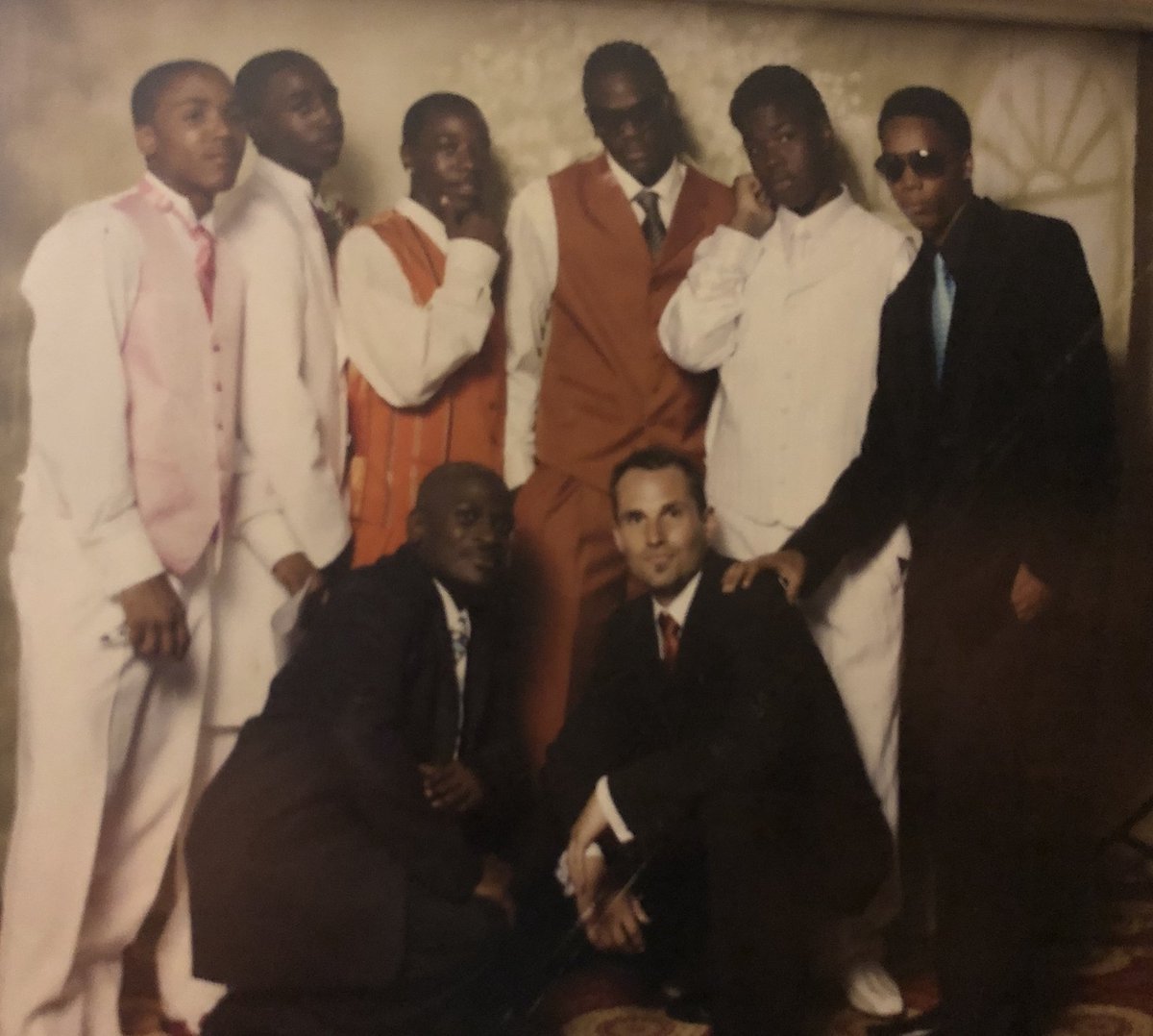 downbywords's tweet photo. Early on in my teaching career - when I had hair. Love these people so much. Can't imagine having accomplished anything without the lessons I learned from these 8th grade students. Few people have ever impacted my life more.

#FamilyForever #Irvington #UnionAve #ChancellorAve #NJ https://t.co/ja71iCWBsv