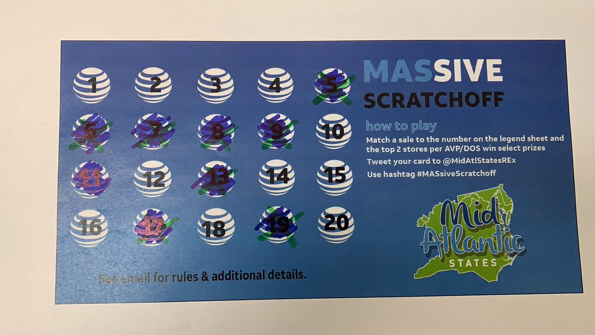 BurgettJared's tweet photo. @MidAtlStatesREx @CAhkuoi @CorkinsCaleb @julestwentysix #MASsiveScratchoff #CrownJules We’re ready to come back even stronger tomorrow!! https://t.co/s371NZiVvB
