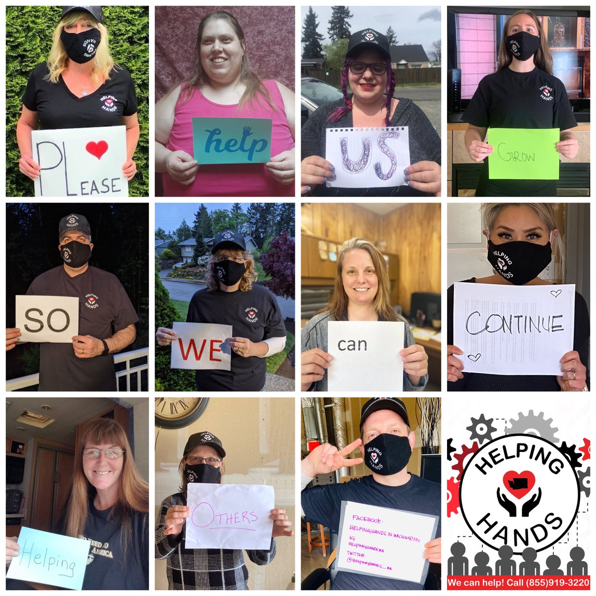 HelpingHands_WA's tweet photo. We have BIG GOALS and want to ensure that we are able to assist any Washingtonian with immediate needs through this COVID pandemic. A special thank you to our #volunteers who donate their time to furthering our mission❤️ #ItTakesAVillage #TogetherWeAreStronger #COVIDkindness https://t.co/a3U4mDl5k8