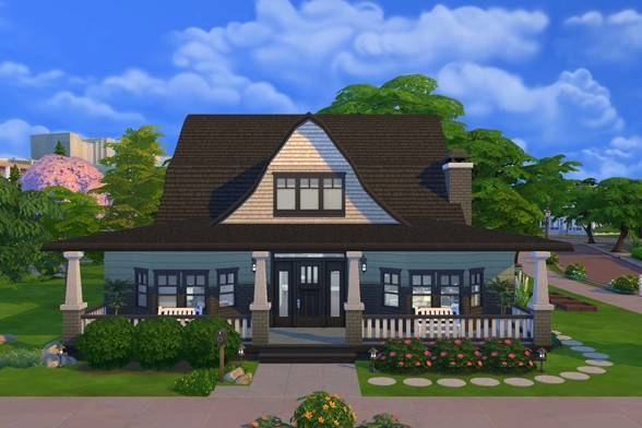 I just shared the Small Colonial Abode Lot on #TheSims4 Gallery! 2+2+bonus roomI.D.: kelleygirl#ShowUsYourBuilds