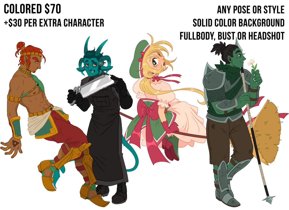 ?commissions are open!!!! ?
5 slots are available, email me at waterydaycommissions@gmail.com to request a slot. if you have any questions feel free to ask! 