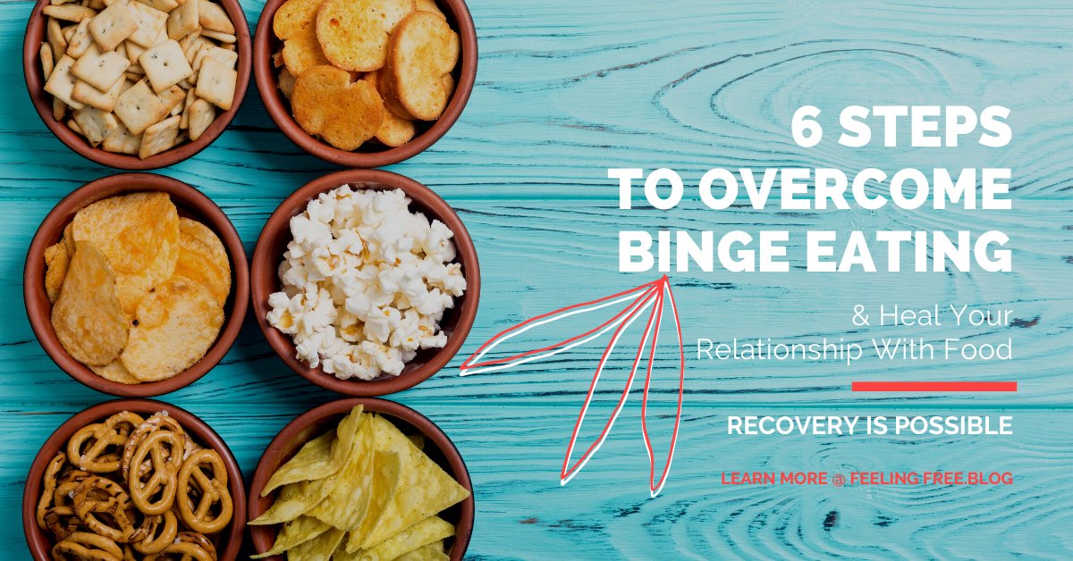 Those who struggle with binge eating understand the isolation and lack of hope for a freeing future. 

However, these 6 steps can help you overcome binge eating & HEAL your food relationship. 

buff.ly/3aRvuAH
#bingeeatingrecovery #healwithfood