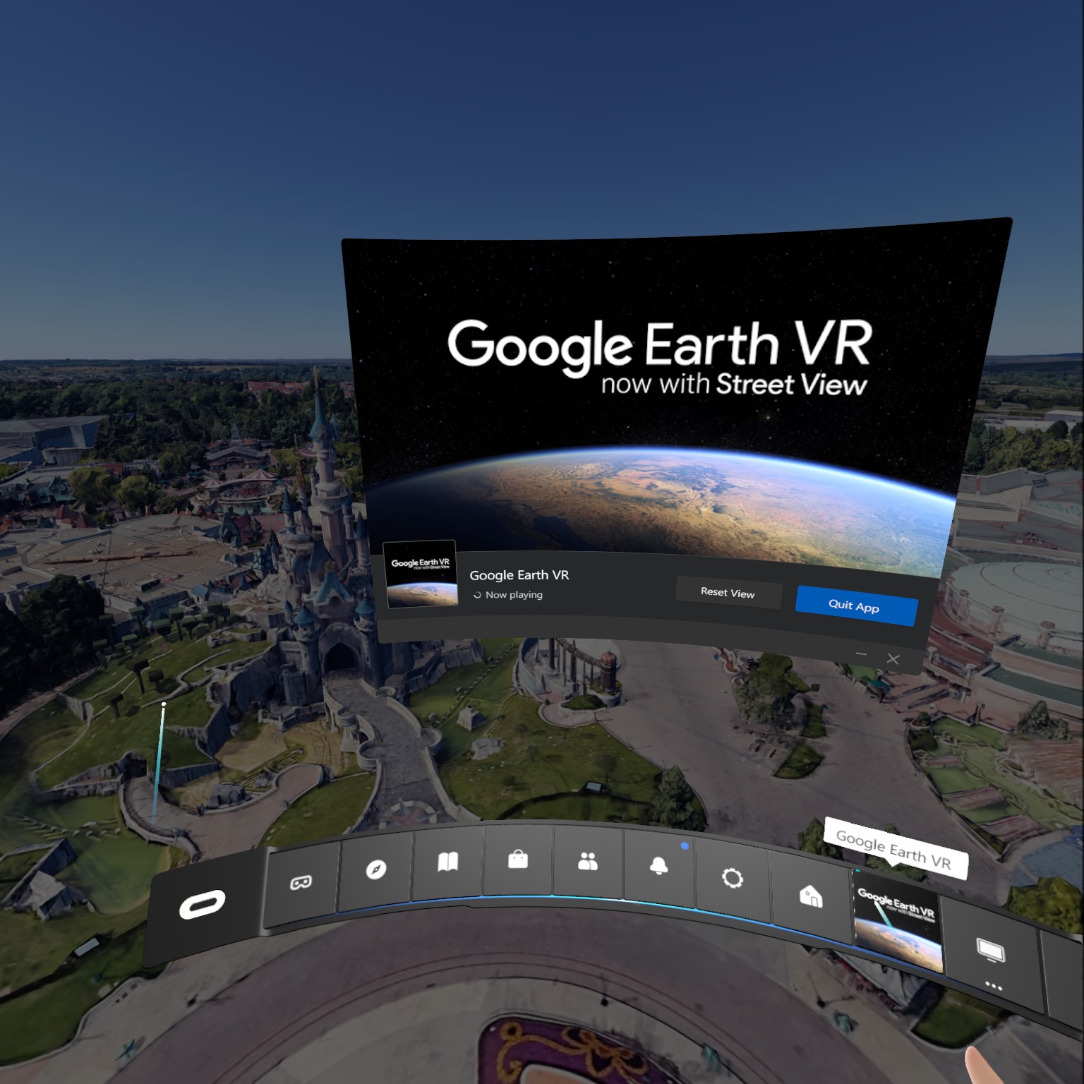 hjul Reklame Ungkarl Chris Scullion on Twitter: "Set up my Oculus Quest to my PC with Oculus  Link to play proper Rift games, and it worked flawlessly. Ended up spending  an hour in Google Earth.