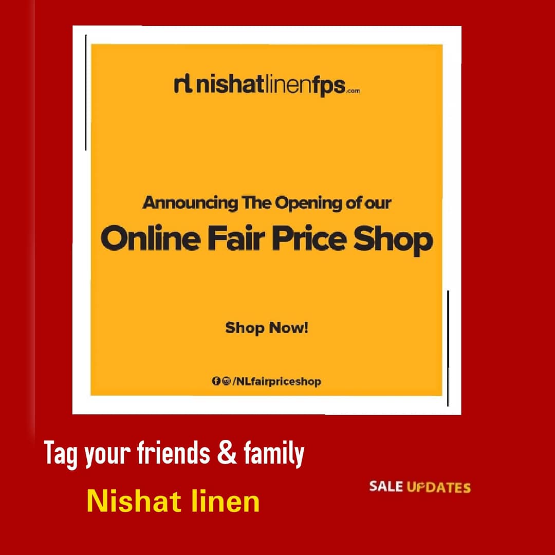 SaleUpdates's tweet photo. #Brand :--) Nishat Linen

 Nishat Line  Sale Link
https://t.co/9MY7VTbv25

#saleupdates #fashion #blogger #Pakistan #Karachilockdown #Sales #Karachi #StayHomeStaySafe #Lockdown3 https://t.co/HV8UwKRc7t