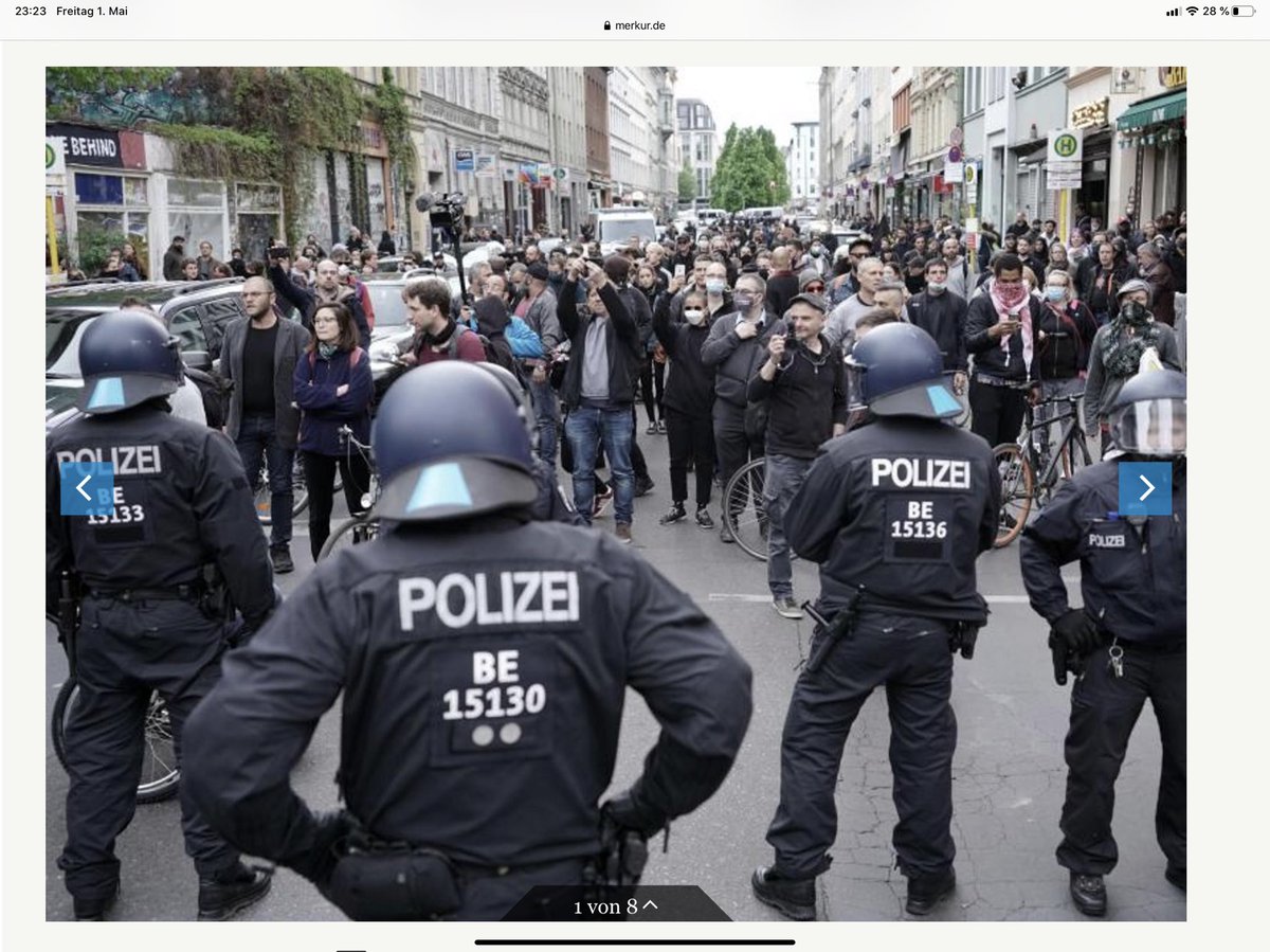Wenn man die Demo-Szenen aus Berlin sieht, dann fällt einem wirklich kein Argument mehr ein, warum Gaststätten wegen #Corona weiterhin geschlossen bleiben müssen. Man kann den Rechtsstaatsgedanken nicht nachhaltiger beschädigen...