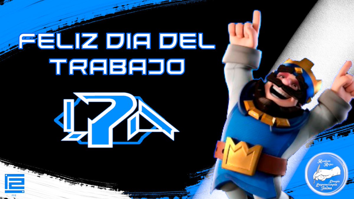 Les deseamos un feliz a todos los clasheros que trabajan en favor de la comunidad y organizando ligas🤗🥳🎉⚔️

Les invitamos a etiquetar a las personas que desean darles el saludo por el día del trabajo al haber aportado por la comunidad de Clash Royale Peru🇵🇪