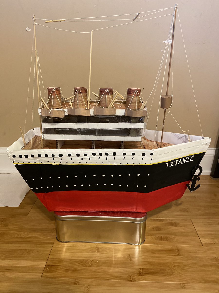 Marcelo Galindo (@mgalindo007) on Twitter photo Our students continue to impress me with their work and talent. Dyanna’s model of the Titanic is awesome!! This is a combination of art and science. Great job! <a href="/SuzanneMera/">Mrs. Mera</a> <a href="/WeehawkenTSD/">Weehawken Schools</a> <a href="/MrsNaszimento/">Dana Naszimento</a> <a href="/Ms_Krieg/">Megan Krieg</a> Our students continue to impress me with their work and talent. Dyanna’s model of the Titanic is awesome!! This is a combination of art and science. Great job! <a href="/SuzanneMera/">Mrs. Mera</a> <a href="/WeehawkenTSD/">Weehawken Schools</a> <a href="/MrsNaszimento/">Dana Naszimento</a> <a href="/Ms_Krieg/">Megan Krieg</a>
