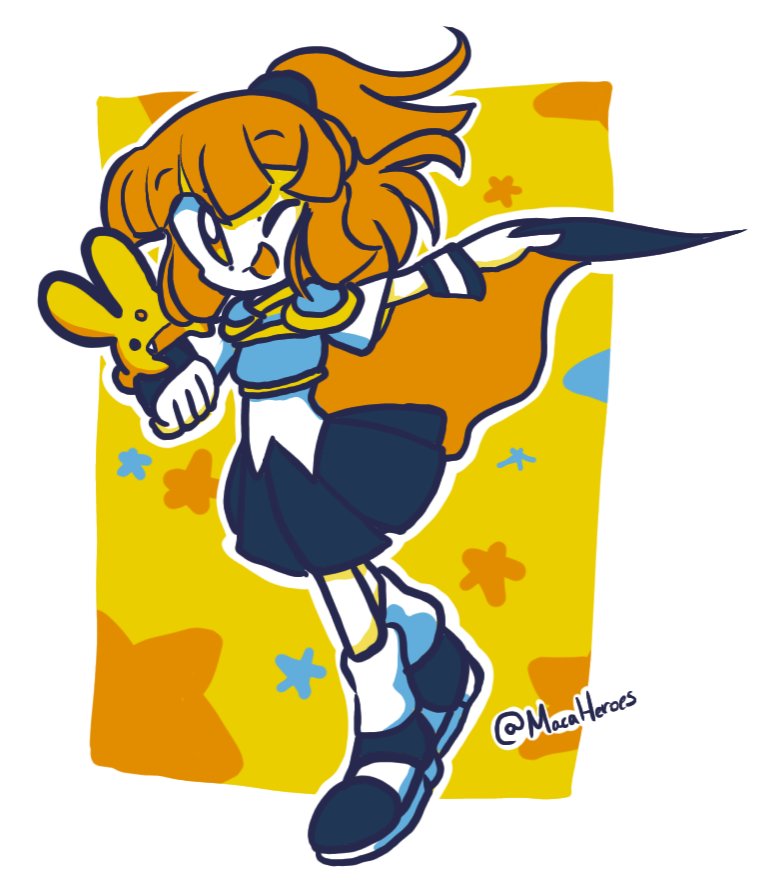 MacaHeroes's tweet photo. Quick-ish Arle doodle to practice coloring!! https://t.co/ebqK4DoNC7